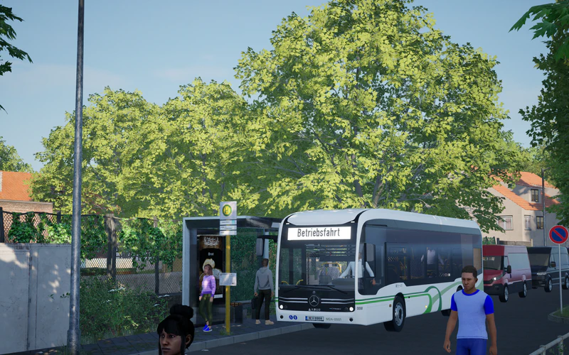 文件:一辆123路公交车停靠在始发站Mäckeritzwiesen.png