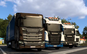 在A7高速（靠近基尔）服务区里休息的斯堪尼亚和奔驰 (1).png