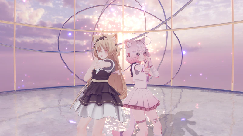 文件:Eku 和巧克力在 iY MMD WORLD 跳 Newly Edgy Idols (3).png