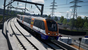 伦敦交通局的BR Class 710行驶在新建的无砟轨道.png