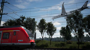 DB BR 430和Airbus A350-1041汇合.png