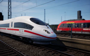 DB BR 406 和 DB BR 442 在科隆火车总站附近会车.png