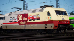 身披城际列车 50 周年纪念涂装的DB BR 101.jpg