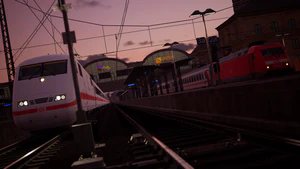 凌晨下的DB BR 401在美因茨总站.png