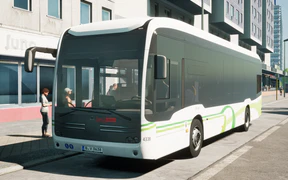 6月16日 停在路边的eCitaro