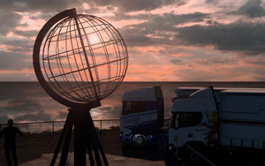 斯堪尼亚、夕阳、白云、水面、北角 05.png