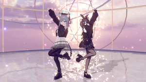 Eku和Chiffon在跳Newly Edgy Idols (2).png