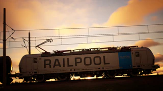 6月25日 夕阳下的Vectron