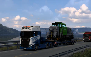 牵引着G6行驶在北欧湖边小路的斯堪尼亚 (2).png