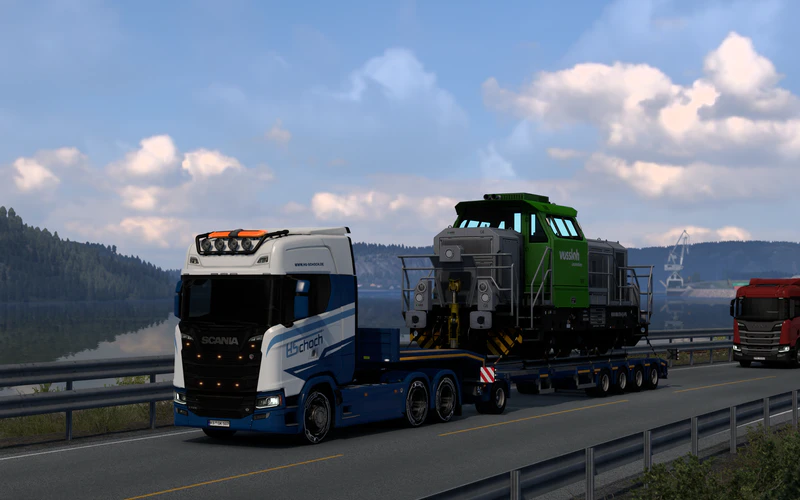 文件:牵引着G6行驶在北欧湖边小路的斯堪尼亚 (2).png