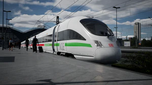 绿色腰线的DB BR 411停在莱比锡火车总站.png