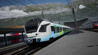 7月2日 停靠在因斯布鲁克火车总站