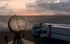 斯堪尼亚、夕阳、白云、水面、北角 02.png