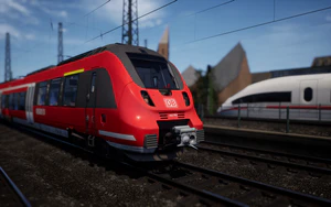 DB BR 442 和 DB BR 406 在科隆火车总站附近会车.png