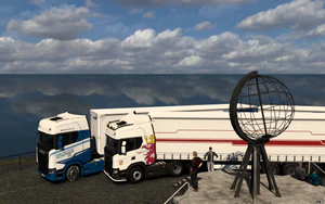 斯堪尼亚、蓝天、白云、水面、北角 01.png