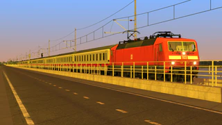 6月22日 驶过傍晚的吕根岛大桥